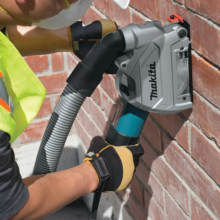 Makita Absaughaube für Winkelschleifer bis 125mm (196845-3) – Bild 4