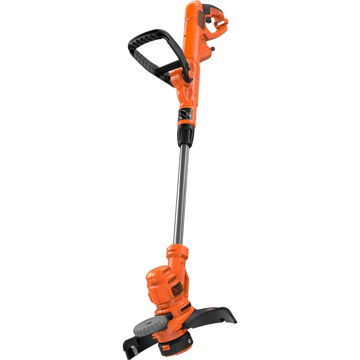 Black + Decker Elektro-Rasentrimmer--kantenschneider (550W, 30 cm Schnittbreite, E-Drive, AFS automatische Fadenverlängerung, werkzeuglos umstellen von Trimmen auf Kantenschneiden)