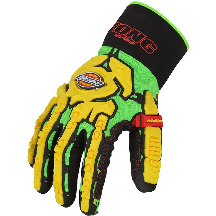 Dickies Schutzhandschuh HD Super Grip Impact, 1 Stück, L, grün, GL01SG GR L