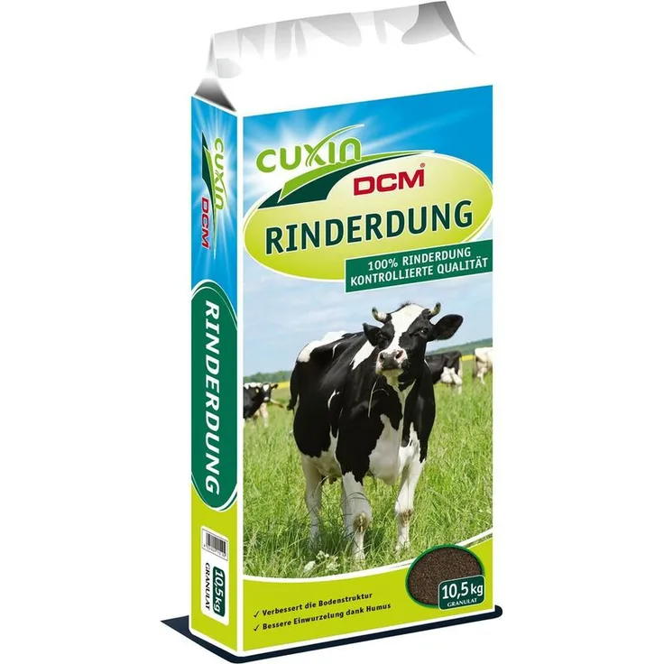 CUXIN Rinderdung 10,5 kg für ca. 40 m²