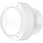 Hama Wi-Fi Bewegungsmelder mit Alarm--Licht-Funktion (Infrarot-Bewegungssensor, Alarm-Benachrichtigung aufs Handy, App, Netz--Batteriebetrieb, ohne Hub) Präsenzmelder