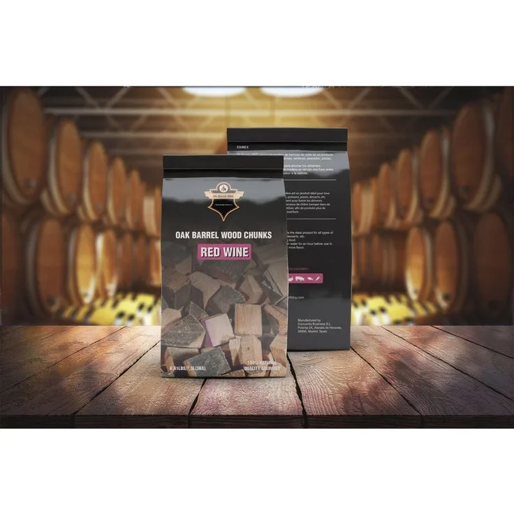 Mr. Barrel BBQ Räucherchunks Rotwein 3kg MR001.15