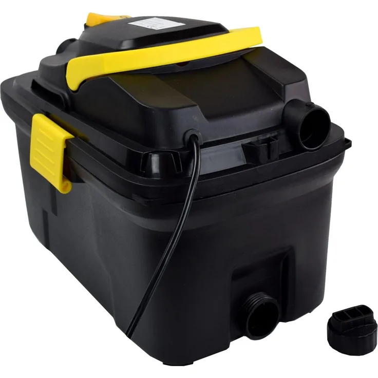 Syntrox Germany Nass und Trockensauger Staubsauger mit Ablassventil - Beutel 10 Liter