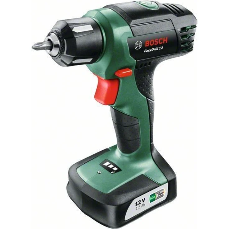 Bosch Akkuschrauber EasyDrill 12 (Akku, Ladegerät, Schrauberbit, Softcase (12 V, 1,5 Ah, 20 mm Bohr-Ø in Holz) – Bild 1