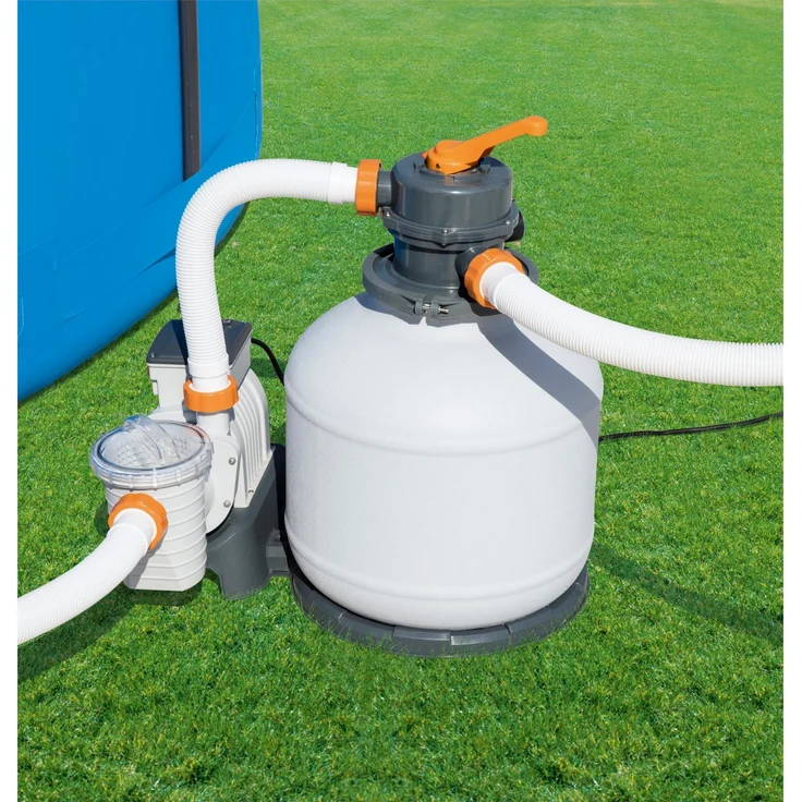 Bestway Flowclear Sandfilteranlage mit Zeitschaltuhr 8.327 l-h – Bild 4