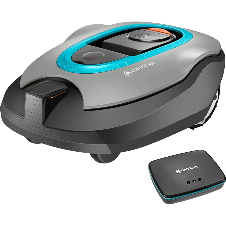 GARDENA smart SILENO+ 1600 Mähroboter Set Modell 2021 - 19064-60, Mähroboter für Rasenflächen bis 1600 m², bequem steuerbar per smart App, geräuscharm, inkl. smart Gateway, 22 cm Schnittbreite – Bild 1