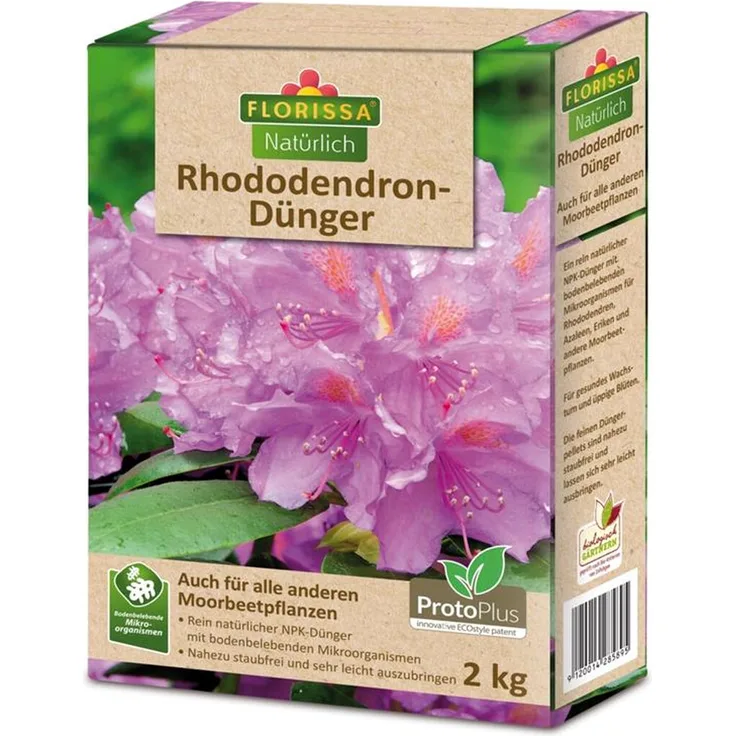 FLORISSA Spezialdünger für Rhododendron, 2 kg