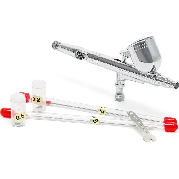 Wiltec - Airbrushpistolen Set 130T Double Action