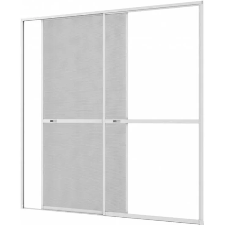 Culex 101340107-VH Fliegengitter Doppelschiebetür Schiebetür anthrazit 240x240cm