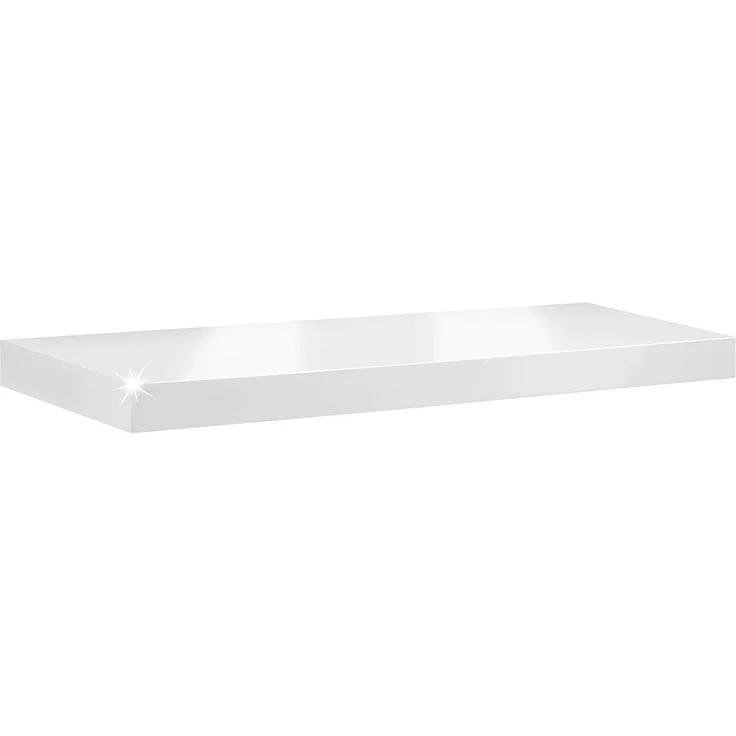 BIG BOY Wandregal 900x250x50 mm weiß hochglanz – Bild 1