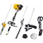 TEXAS BCU52M Benzin Gartenpflegeset 5in1 Heckenschere Hochentaster Rasentrimmer