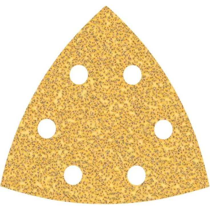 Expert C470 Schleifpapier für Deltaschleifer, 93 mm, G 40, 5 Stück