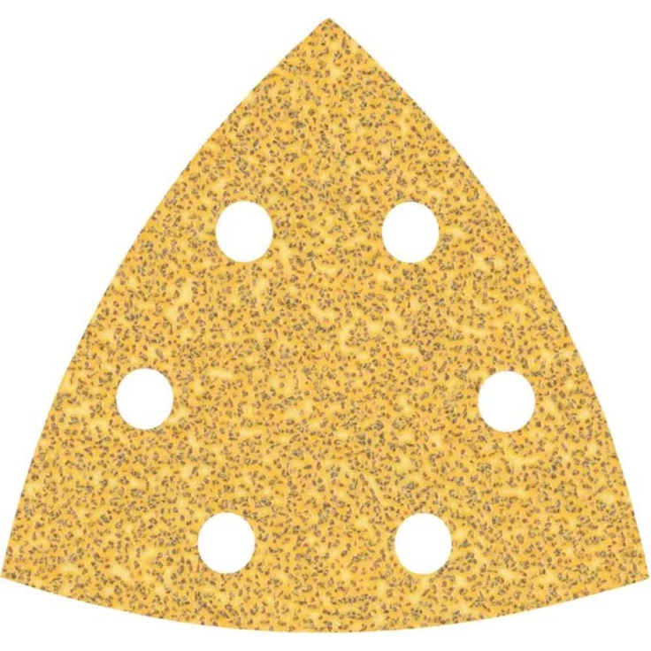 Expert C470 Schleifpapier für Deltaschleifer, 93 mm, G 40, 5 Stück