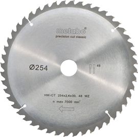Metabo Kreissägeblatt Precision cut classic 254 x 2,4 x 30 mm