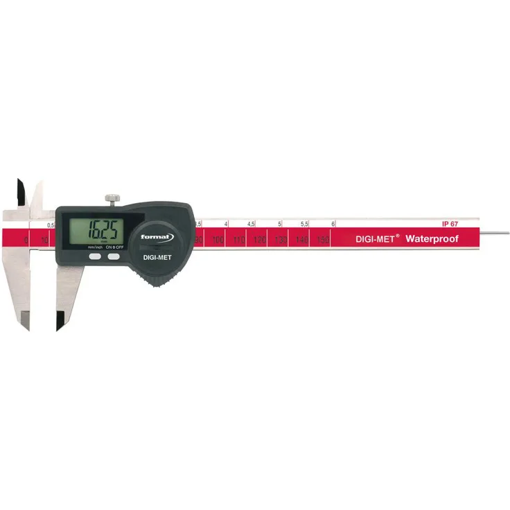 FORMAT Digital Taschenmessschieber IP67 150mm o. Daten