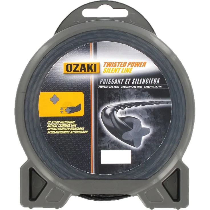 GREENSTAR 3910 Mähfaden Nylon Ozaki Premium, schwarz, 507515