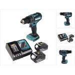 Makita DHP485RG Akku Schlagbohrschrauber 18 V 50 Nm Brushless + 2x Akku 6,0 Ah + Ladegerät