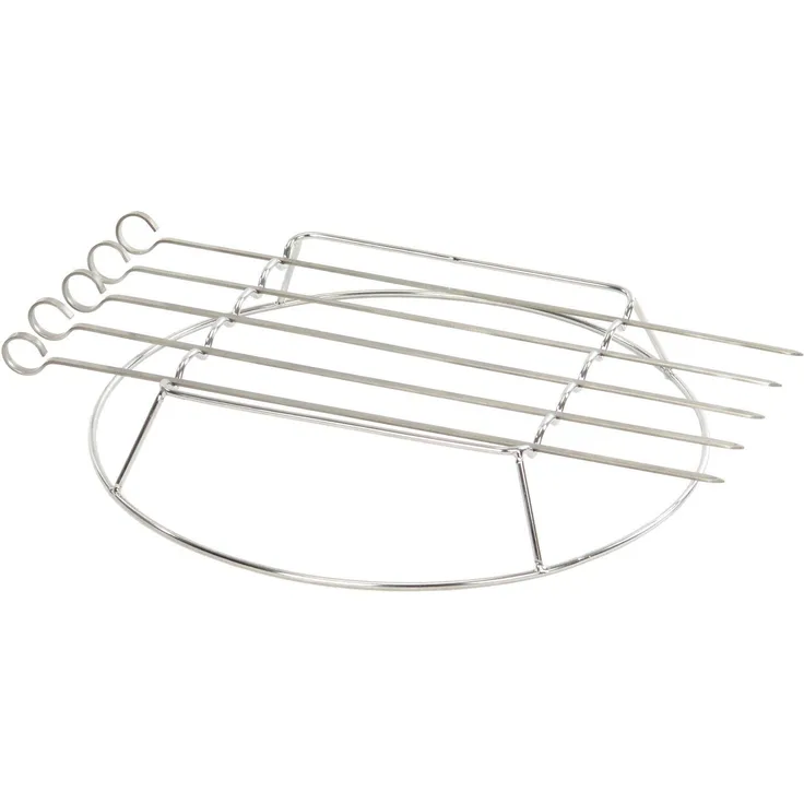 LANDMANN 15914 Grillspieß-Aufsatz, Edelstahl