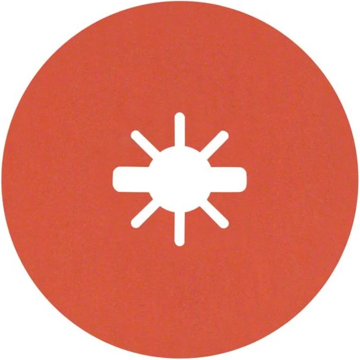 Bosch Professional Expert Ø125mm X-LOCK Fiberscheibe R782 Inox Korn 80 25er-Pack