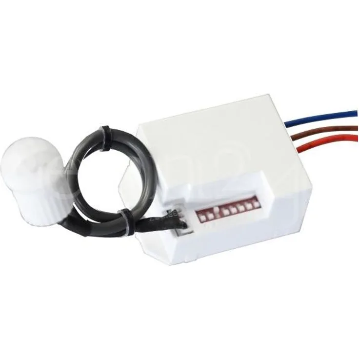 Infrarot Mini Einbau Bewegungsmelder 12 Volt