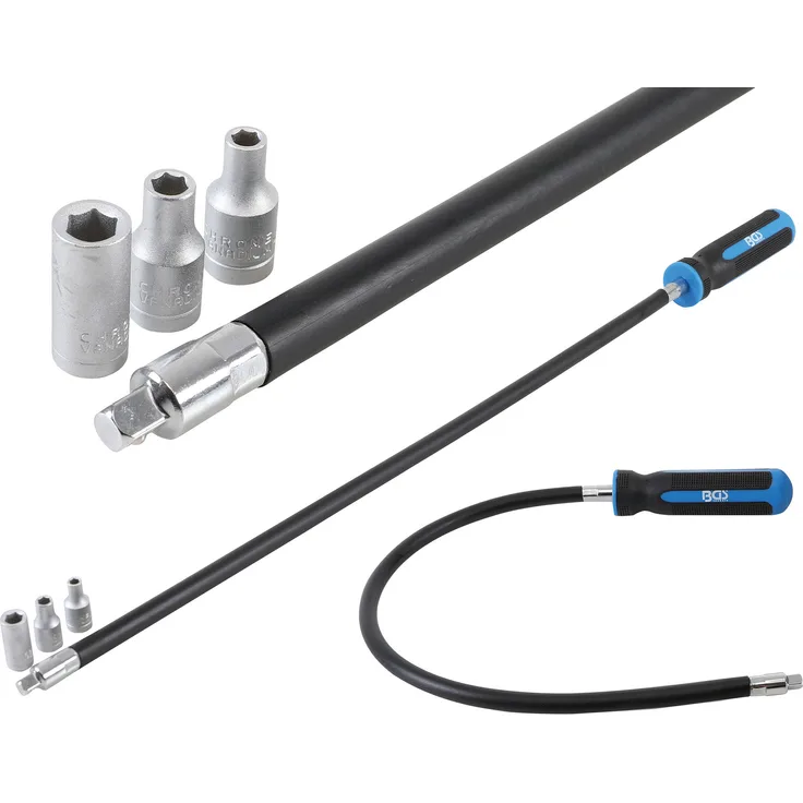 BGS 7824 | Schlauchklemmen-Schraubendreher-Set | 6,3 mm (1-4'') | 500 mm