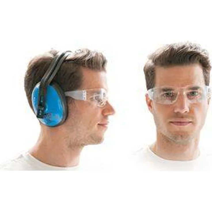 HYGOSTAR Schutzbrille FLAT, Scheibentönung: klar