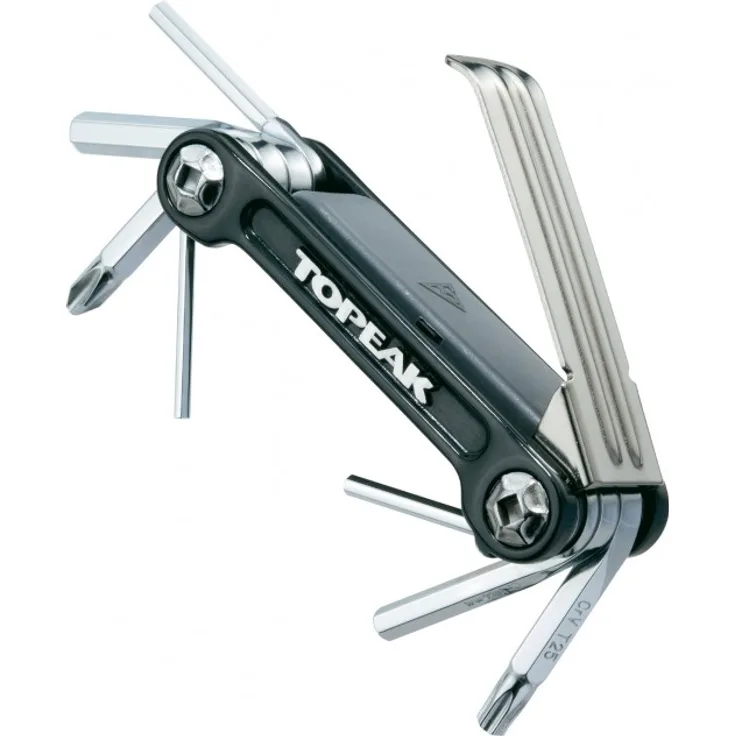 Topeak Unisex  Erwachsene Mini 9 Pro Miniwekrzeug, schwarz, 9 Funktionen