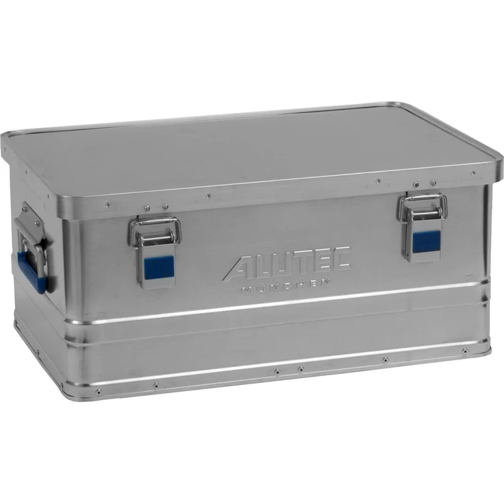 Alutec Transportkiste BASIC 40 - Aluminium Box 40 Liter mit Deckel verschließbar – Bild 1