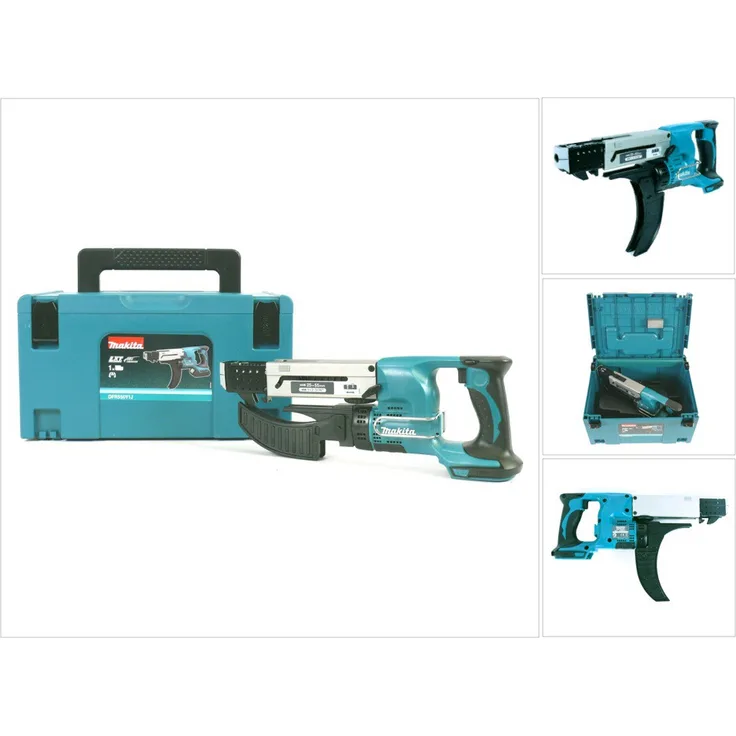 Makita DFR550ZJ Akku Magazinschrauber 18V 25-55mm Solo + Makpac - ohne Akku, ohne Ladegerät