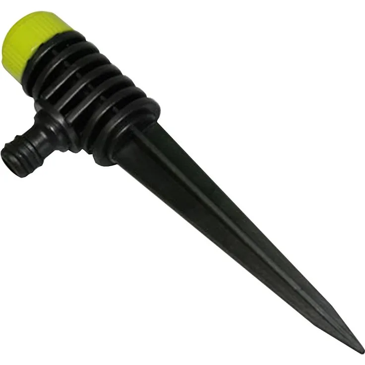 clou Gartensprenger Sprühregner auf Erdspieß Sprinkler für Garten und Rasen Kreisregner für Sprinklersystem zur Bewässerung mit Sprinkleranlage