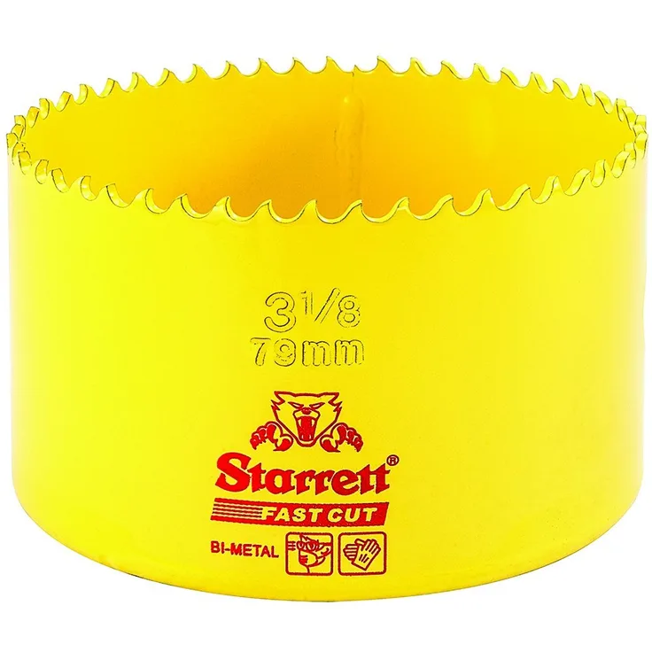 Starrett 63 fch079 ? Lochsäge 79 mm) gelb