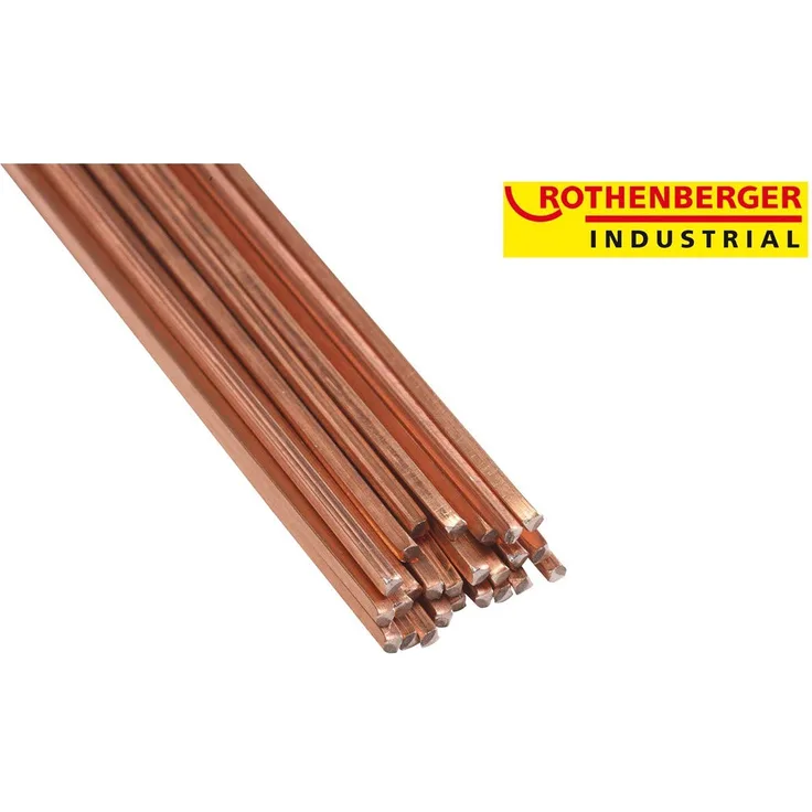 Rothenberger Industrial Kupfer-Hartlot für Rohrleitungsverbindungen, Dachrinnen, Spenglerarbeiten aus Kupfer - 35807