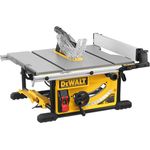 DeWalt DWE7492-QS Tischkreissäge 250 mm, 26,5 kg 2000 Watt max. Schnitttiefe bei 90° 77 mm Schwarz-Gelb