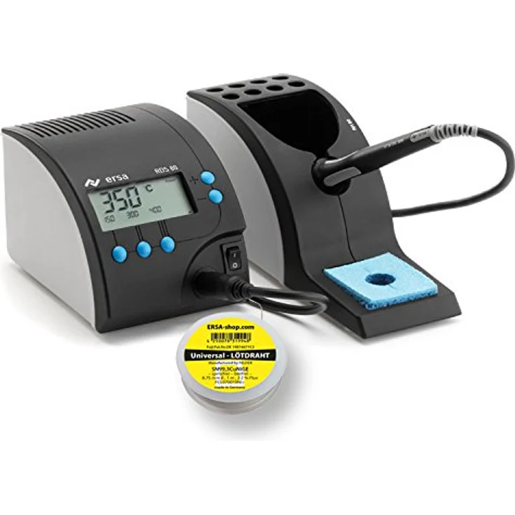 ERSA RDS80 elektronisch geregelte Lötstation 80W inkl. 1m Lötdraht – Bild 1
