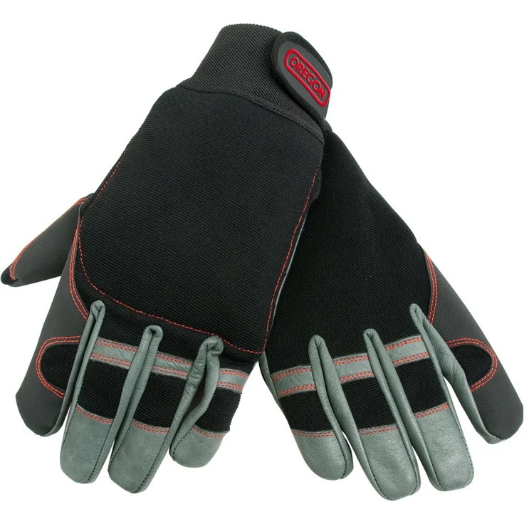 Oregon 295395Â Schutzhandschuhe für Kettensägenarbeiten, vierfacher Stretchstoff, Größe XL
