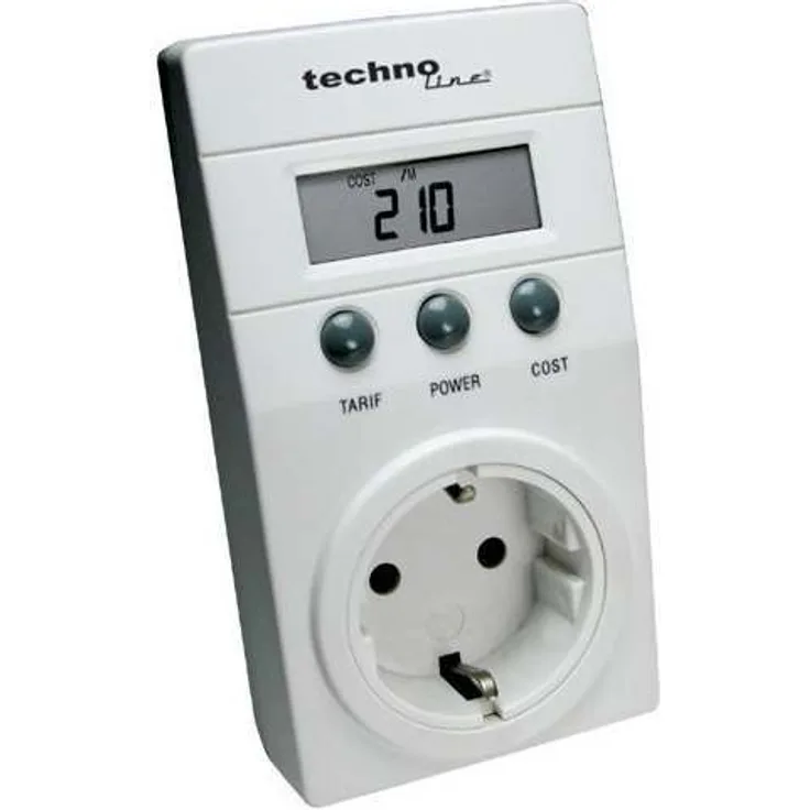Technoline Cost Control Energiekostenmessgerät weiß