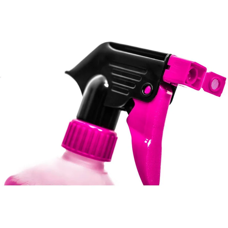 Muc Off Bike Cleaner Sprühflasche 1 Liter Fahrradreiniger einfach aufsprühen und abwaschen auf Alkalibasis Nano Tech Formel – Bild 2