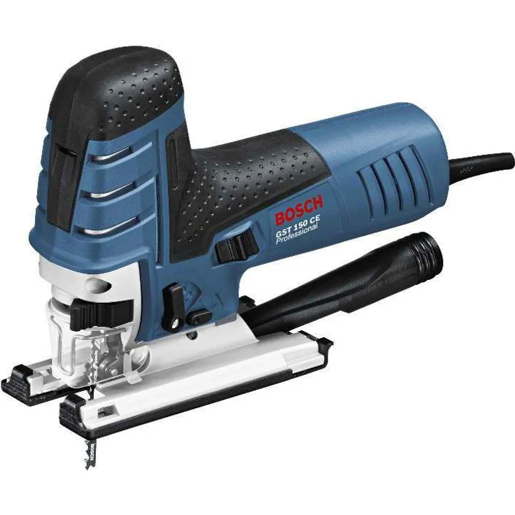 Bosch GST 150 CE Professional Stichsäge (in L-Boxx mit 35 Sägeblatt-Set), (780 Watt, Schnitttiefe Holz max: 150 mm, ohne Schlauch, im Koffer), 2,6 kg Gewicht – Bild 1