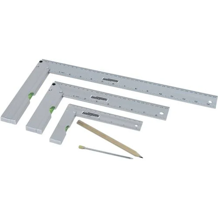 Brüder Mannesmann M81210 0418002 Anschlagwinkel-Set 5er Set – Bild 1