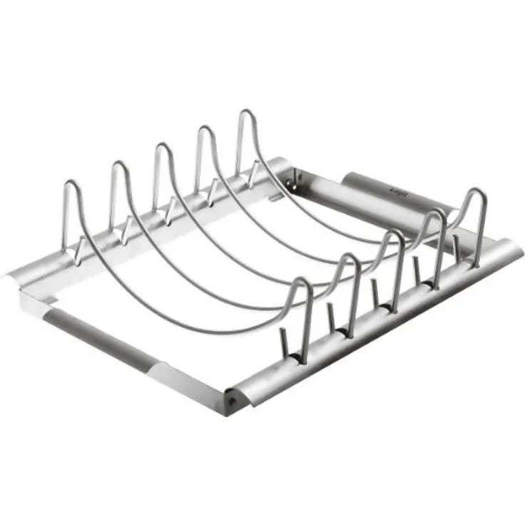 Weber 6727 Style Barbecue Grilling Rack, Sparerib Halter