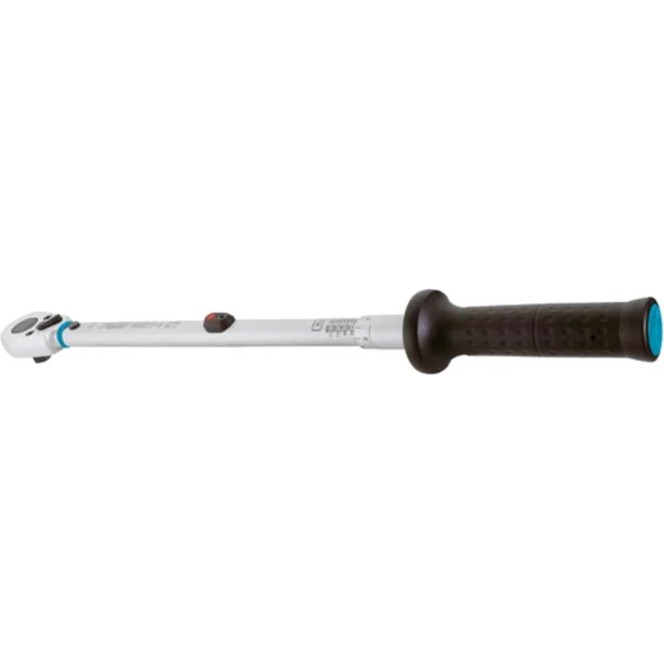 HAZET Drehmoment-Schlüssel (12,5 mm (1-2 Zoll) Vierkantantrieb, 40-200 Nm, feine Skaleneinteilung, ± 2% Genauigkeit in Betätigungsrichtung) 6122-1CT – Bild 1