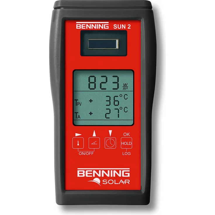 Benning SUN 2 Gerät zur Messung von Temperatur und Strahlung, 050420