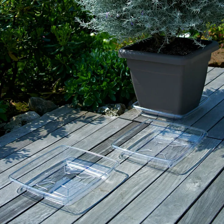 Euro 3 Plast Untersetzer Dekus Air transparent 32 cm