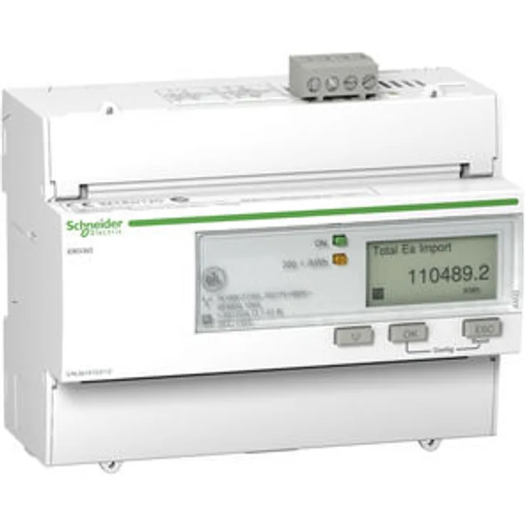 Schneider IEM3365 Energiezähler, 3-phasig, 125A, BACnet, 1E-1A, 4 Tarife