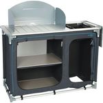 Bo-Camp Campingschrank Schrank-Küche schwarz