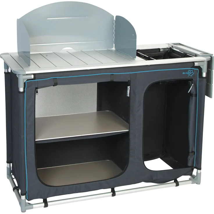 Bo-Camp Campingschrank Schrank-Küche schwarz