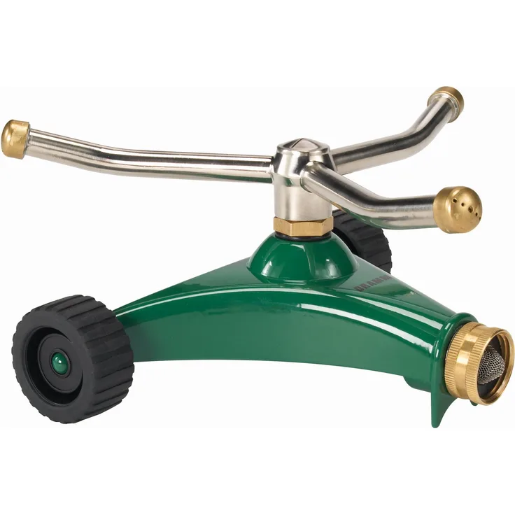 Dramm 15054 3-Arm Whirling Sprinkler, 1 EA, Green