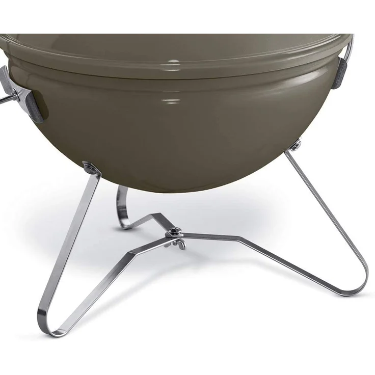 Weber 1126704 Smokey Joe Premium, Holzkohlegrill, 37 cm, rauchgrau, für unterwegs, tragbar, klein, 4,4 kg – Bild 3