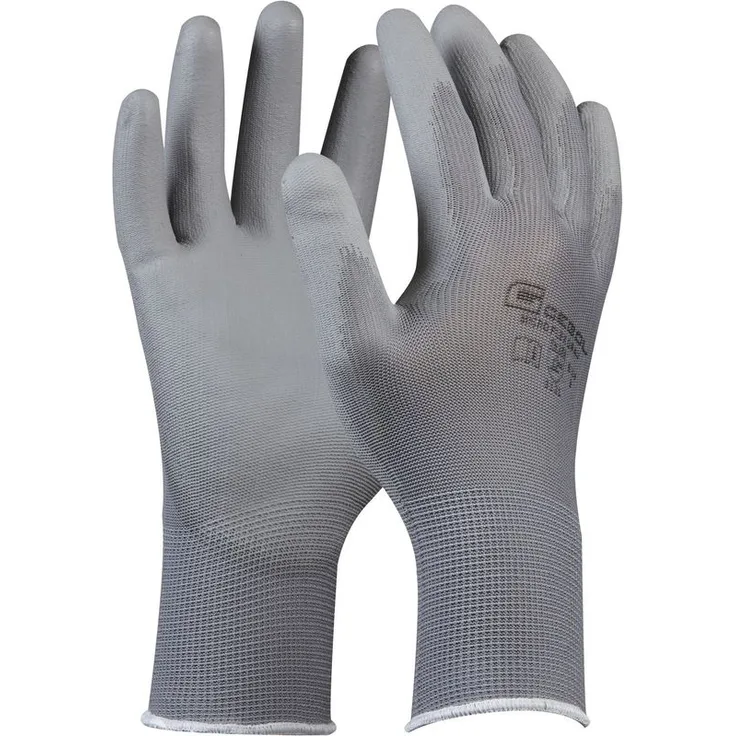 Schutzhandschuh Micro Flex grau Gr. 11 EN 388 Kategorie II - Gebol