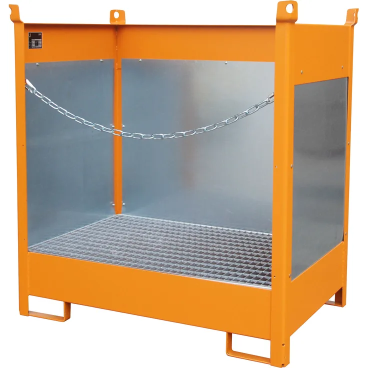 Bauer Fass-Stapelpalette FSP-2 G, lackiert, Gelborange